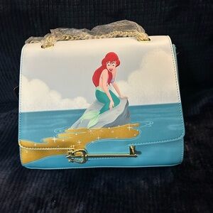 NWT Little Mermaid King Triton’s Gift Shoulder Bag/Crossbody Loungefly